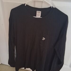 Women's VS Pink long sleeve shirt with pocket